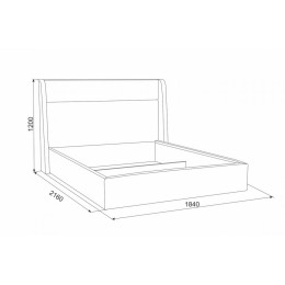 Кровать 1,6 "Бруклин"
