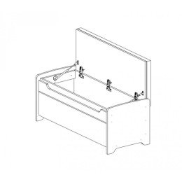 Банкетка "Палермо-3" (Графит)