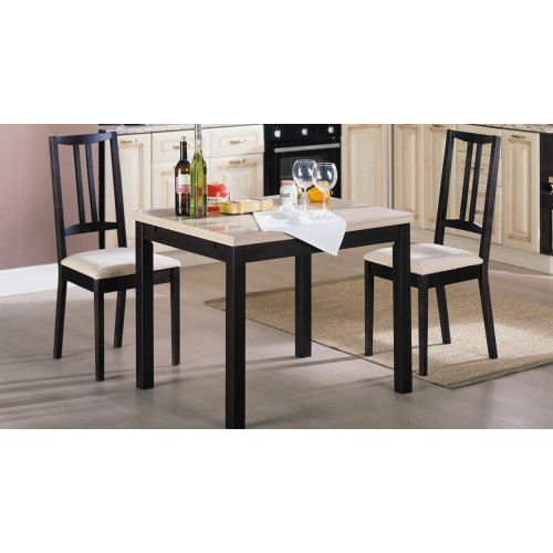 Стол обеденный раздвижной «Диез Т5» (Венге/штрихлак) SL