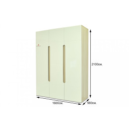 Шкаф трехстворчатый "Палермо-3"