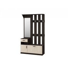 Вешалка с зеркалом 1200 "Машенька"