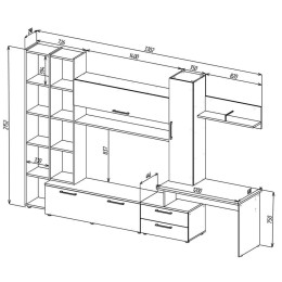 Гостиная Брайтон