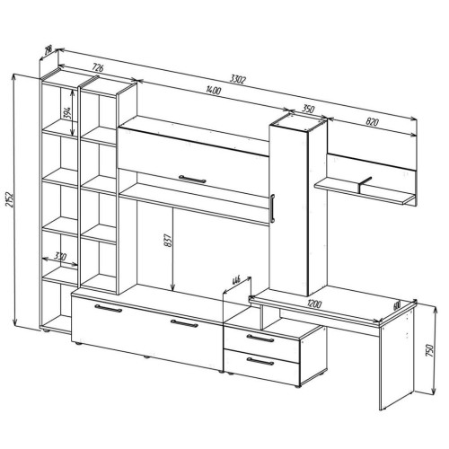 Гостиная Брайтон