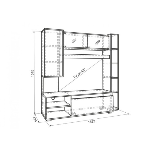 Мини-стенка Андора