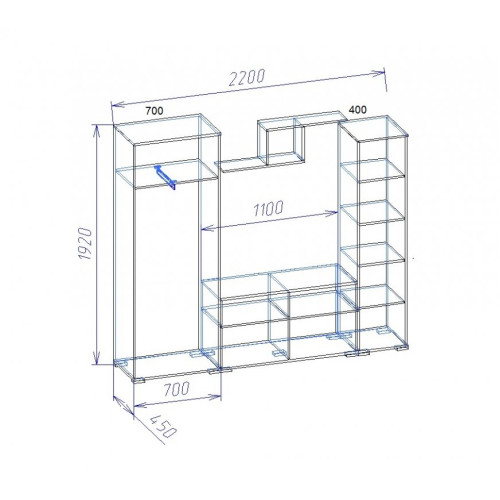 Гостиная Оптима (МФА)