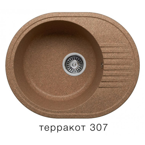 Мойка врезная каменная F-22 (цвет в ассортименте)