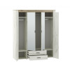Шкаф 4х-дверный Прага