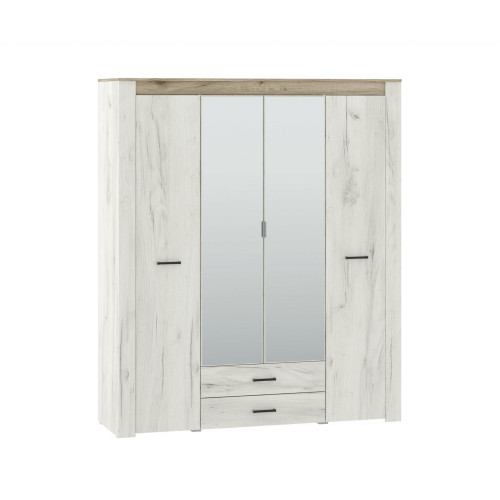 Шкаф 4х-дверный Прага