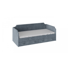 Кровать с мягкой обивкой и ящиками "Кантри" Тип 1 (900)