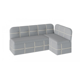 Скамья угловая со спальным местом "Майами" (Сине-бежевый)