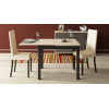Стол обеденный раздвижной «Диез Т5» (Венге/штрихлак) SL