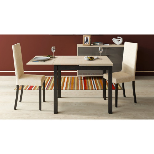 Стол обеденный раздвижной «Диез Т5» (Венге/штрихлак) SL