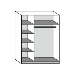 Шкаф-купе Европа 1,5м.
