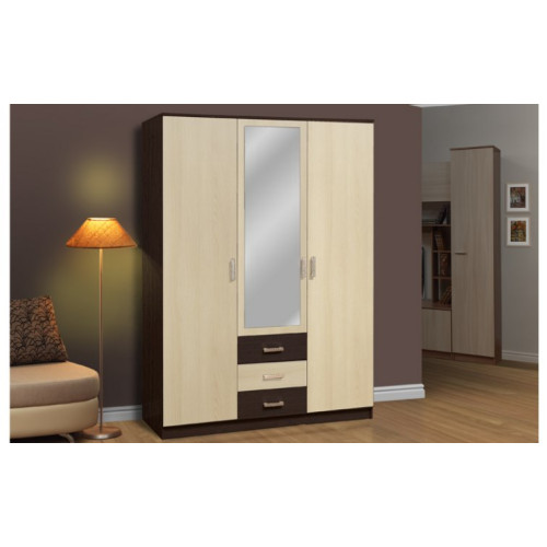 Шкаф для одежды с зеркалом 06.291 Фриз