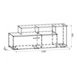 ТВ Тумба "Розали"