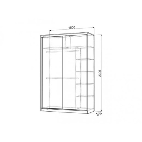 Шкаф-купе Гранд 1-600