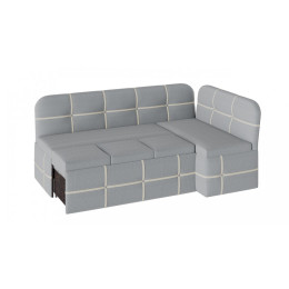 Скамья угловая со спальным местом "Майами" (Сине-бежевый)