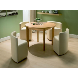 Стол круглый раздвижной из комплекта СКБ