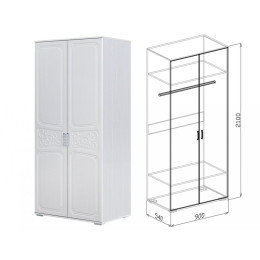 Шкаф №2 "Нежность"