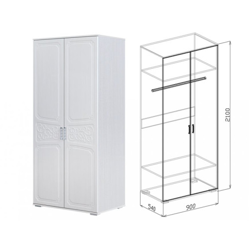 Шкаф №2 Нежность