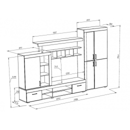 Гостиная Монтана