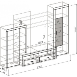 Гостиная "Корсика"