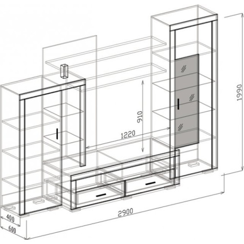 Гостиная Корсика