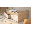 Кровать с бортиком и ящиками Умка