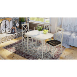 Стол обеденный раздвижной "Альт" Б-101.01.11