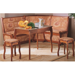 Стол обеденный с фигурной ножкой (нога резная)