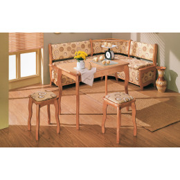 Стол обеденный с фигурной ножкой (нога резная)