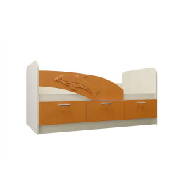 Детская кровать Дельфин МДФ 2,0 м.