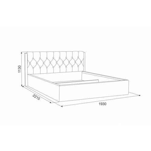 Кровать 1,6 Стефани