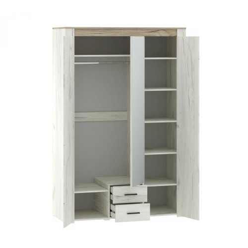 Шкаф 3х-дверный Прага