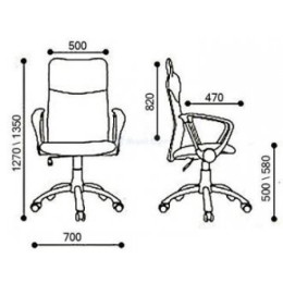 Кресло МГ17 хром