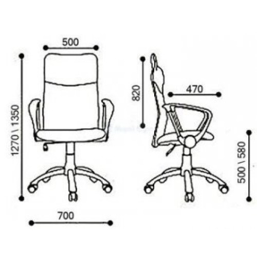 Кресло МГ17 хром