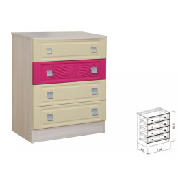 Комод №6 "Акварель"