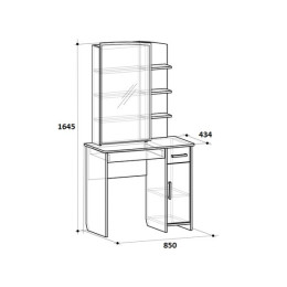 Трюмо "Виктория-1"