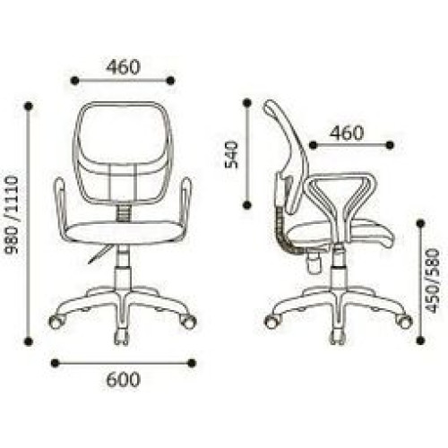 Кресло для сотрудника Марс Т комфорт