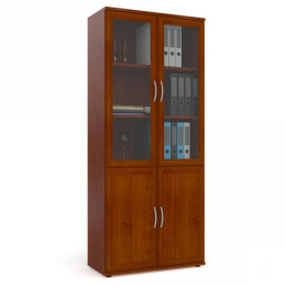 Шкаф для книг МД2.03 со стеклом