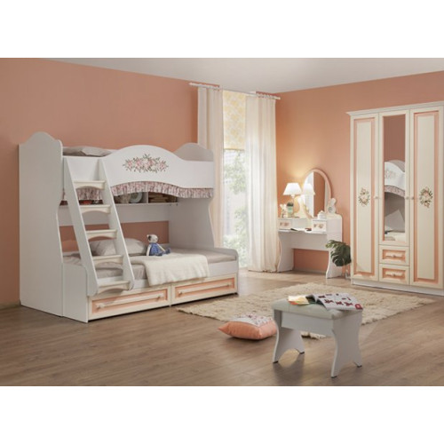 Кровать двухъярусная Алиса (1974х1404х1765)