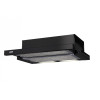 KAMILLA 600 BLACK (2 мотора) вытяжка кухонная