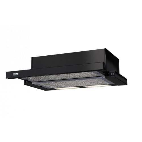 KAMILLA 600 BLACK (2 мотора) вытяжка кухонная