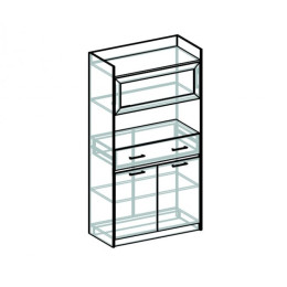 Шкаф Витрина "Дакота"