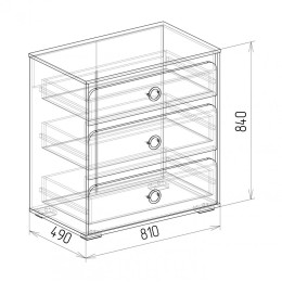 Комод №10 "Скай"
