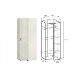 Шкаф угловой левый/правый (440) "Виктория"