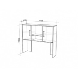Стол компьютерный "Лайт-2" 1200