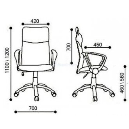 Кресло Астра А РС900 Хром