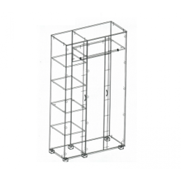 Шкаф 3х-створчатый "Анна" С2