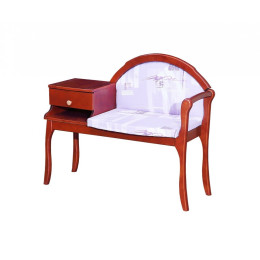 Скамья для прихожей с ящиком (мягкая)